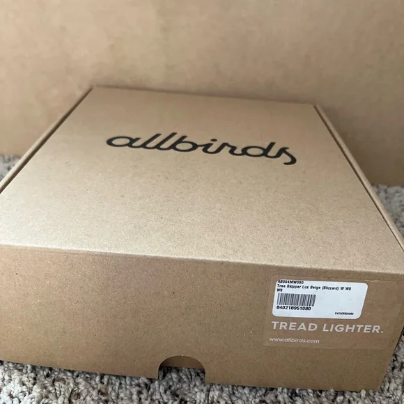 Allbirds Women's Tree Skipper Luxe in Beige Size 8 NIB - Picture 9 of 9